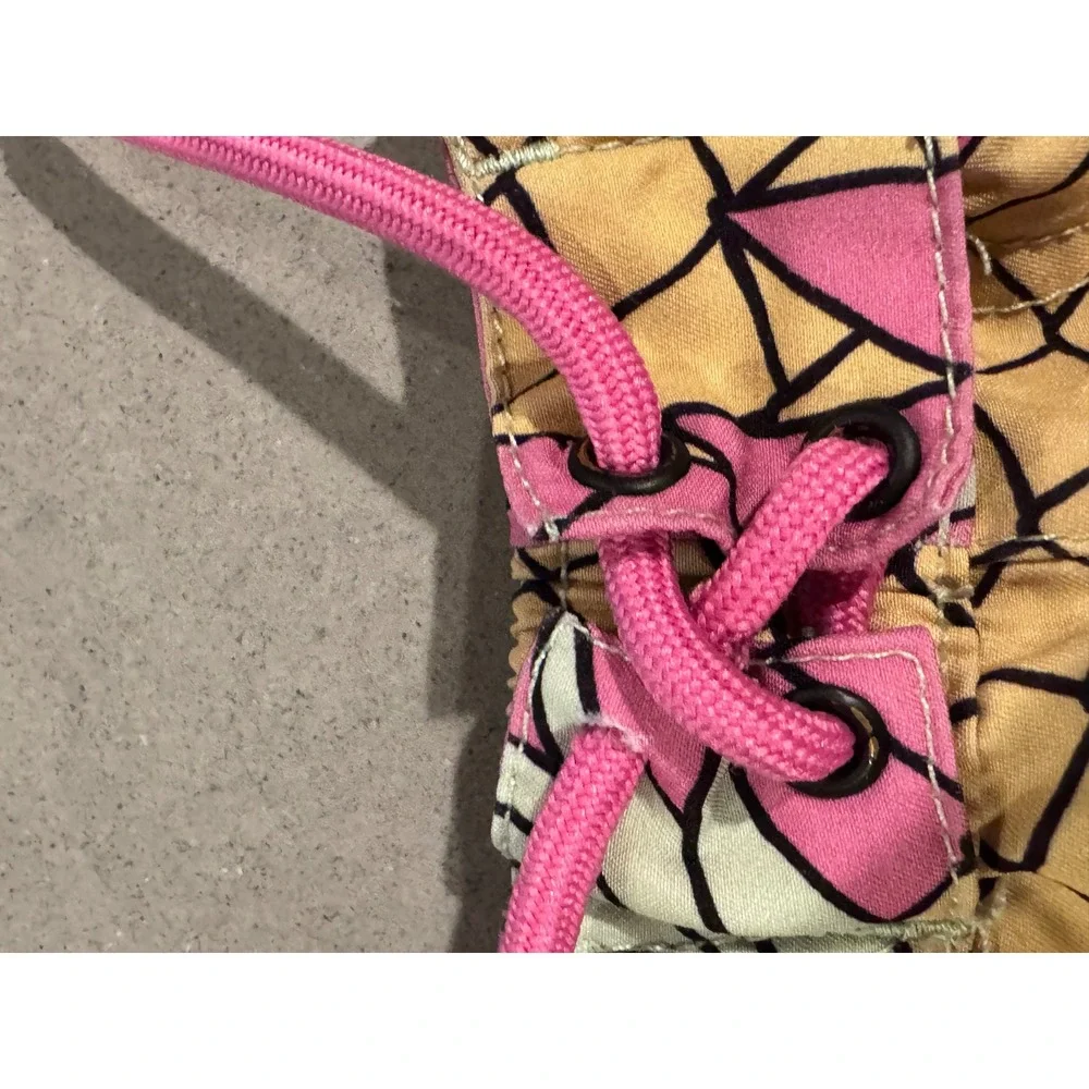 Boys Swim‎ Trunks Pink Pineapple Print Elastic Waist Drawstring Size 4T